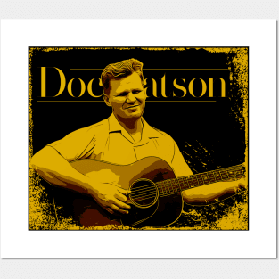 Doc watson \ Folk \\ Country Posters and Art